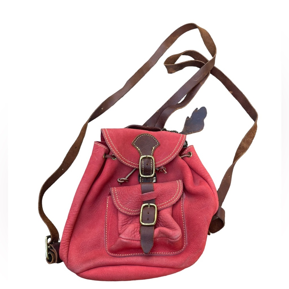 Roots small Vintage Leather Backpack